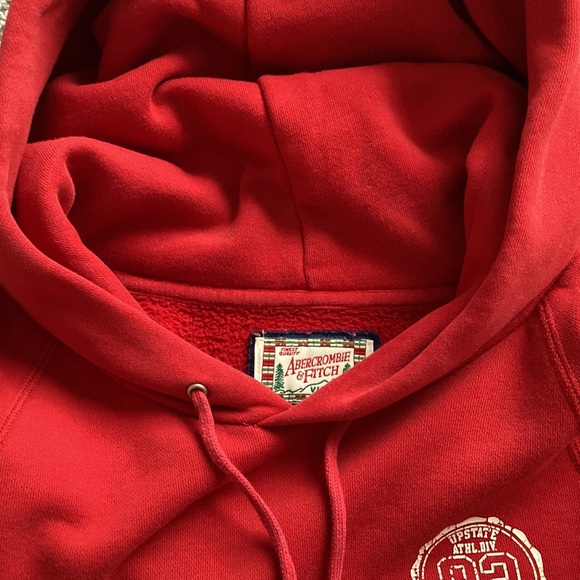 Abercrombie & Fitch Red Hoodie - L - Picture 8 of 9